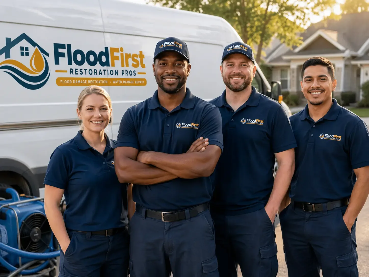 Flood Damage Restoration company in Cabins, WV